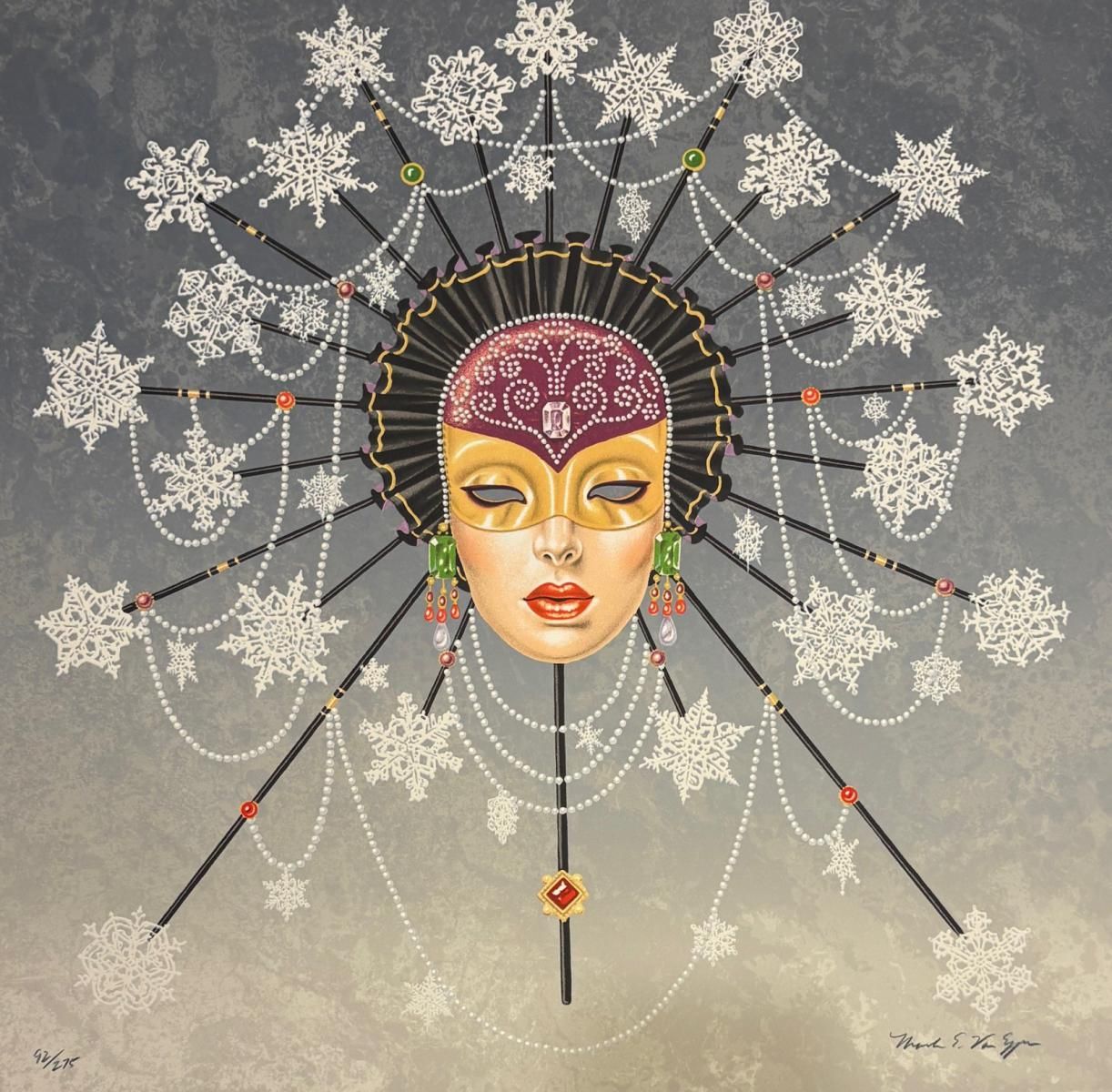 Mark Van Epps- Lithograph on paper