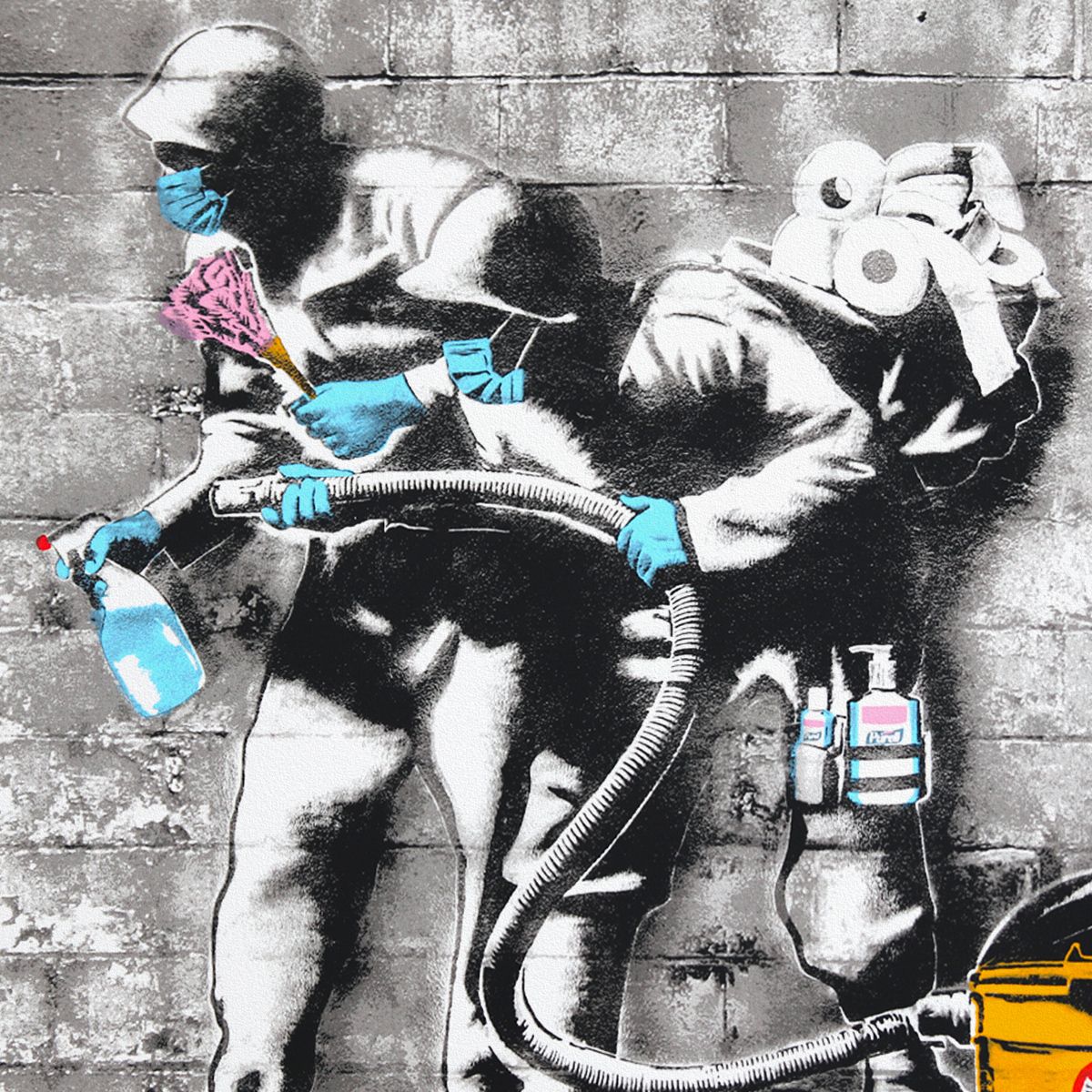 Hijack- Silkscreen "Pandemonium"