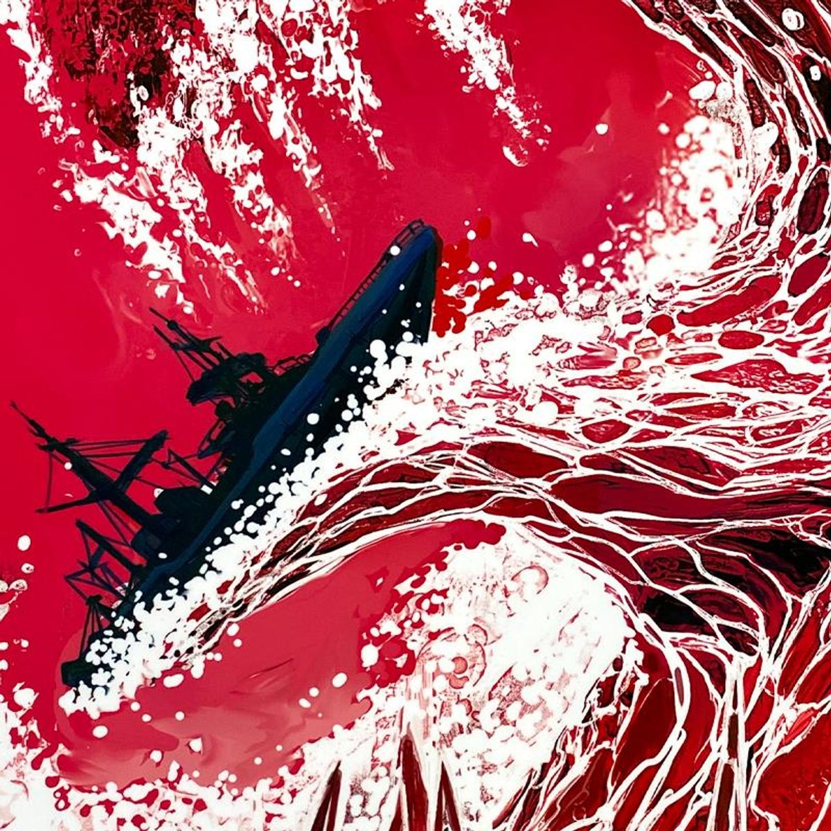 Marvel Comics & Mike Del Mundo, "Wave of Carnage" Limited Edition on Aluminum, PP Numbered 1/2 with Letter of Authenticity.