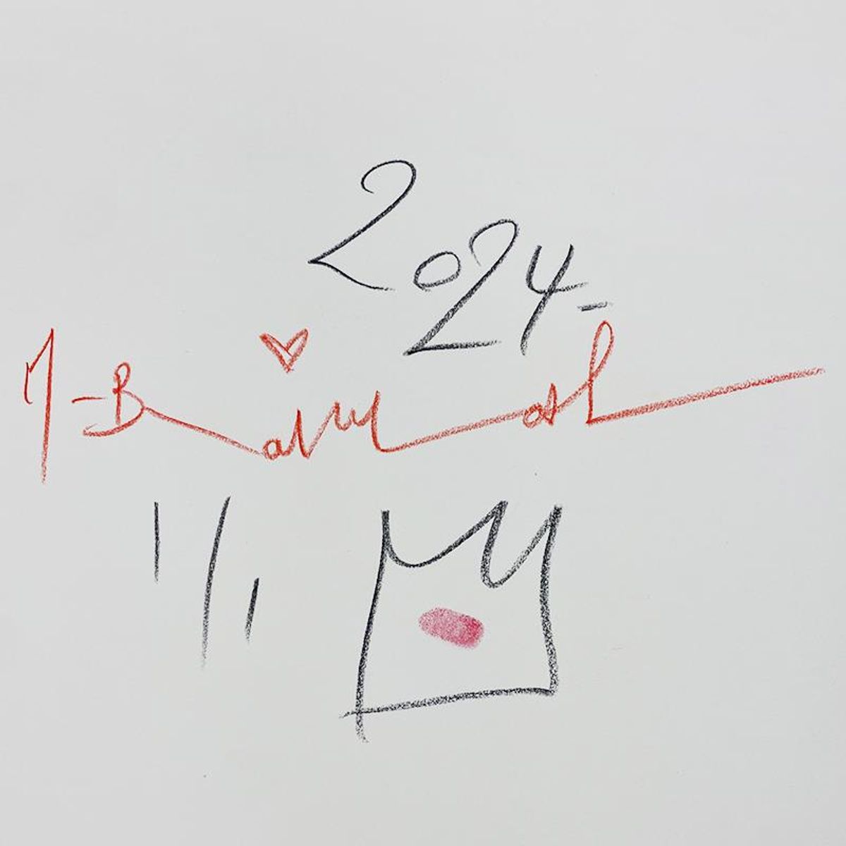 Mr Brainwash, "Beautiful Girl, 2024" Framed Unique (UNQ) Mixed Media, Hand Signed with Certificate of Authenticity.