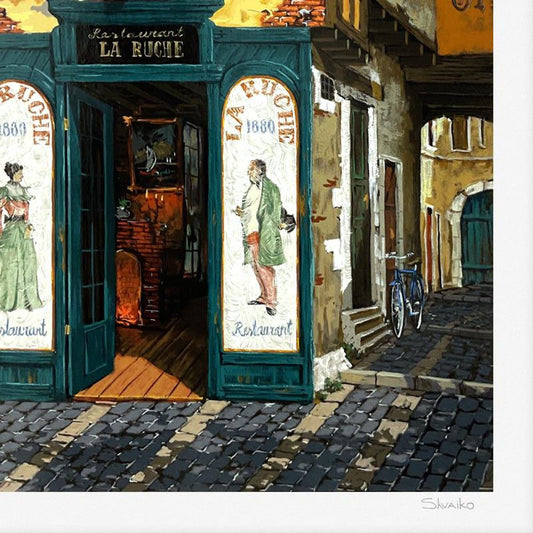 Viktor Shvaiko, "Castle on the Water" Limited Edition Printer's Proof Serigraph (21" x 30"), Numbered 2/3 and Hand Signed with Letter of Authenticity.