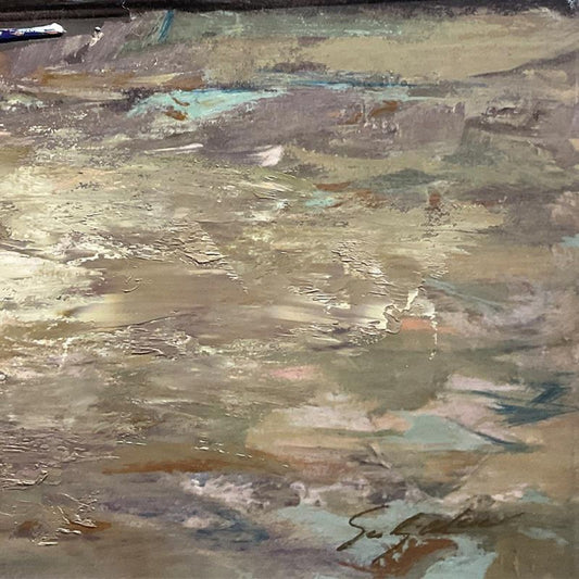 Vadik Suljakov, "Fleurs De La Ville" Hand Embellished Limited Edition Printer's Proof on Canvas (36" x 48"), Numbered Inverso and Hand Signed with Letter of Authenticity.