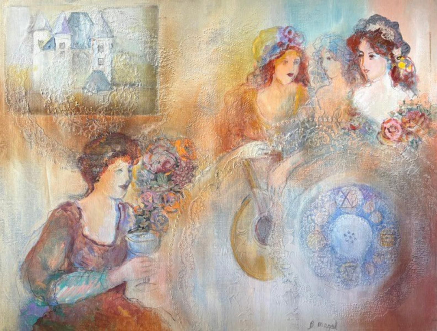 Batia Magal- Original painting on canvas