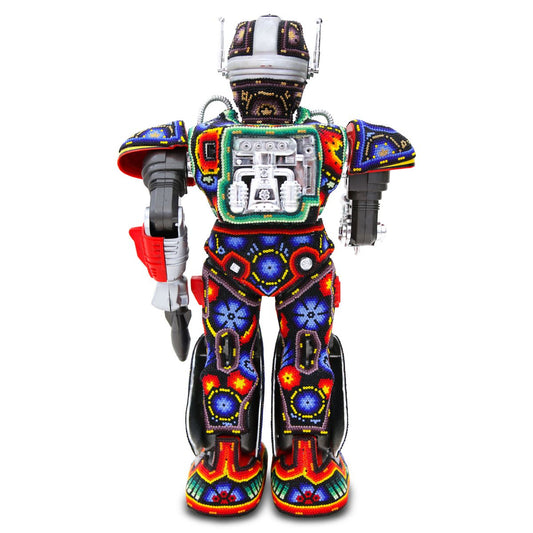Rick Wolfryd- Original Mixed Media Sculpture "MR. Roboto"
