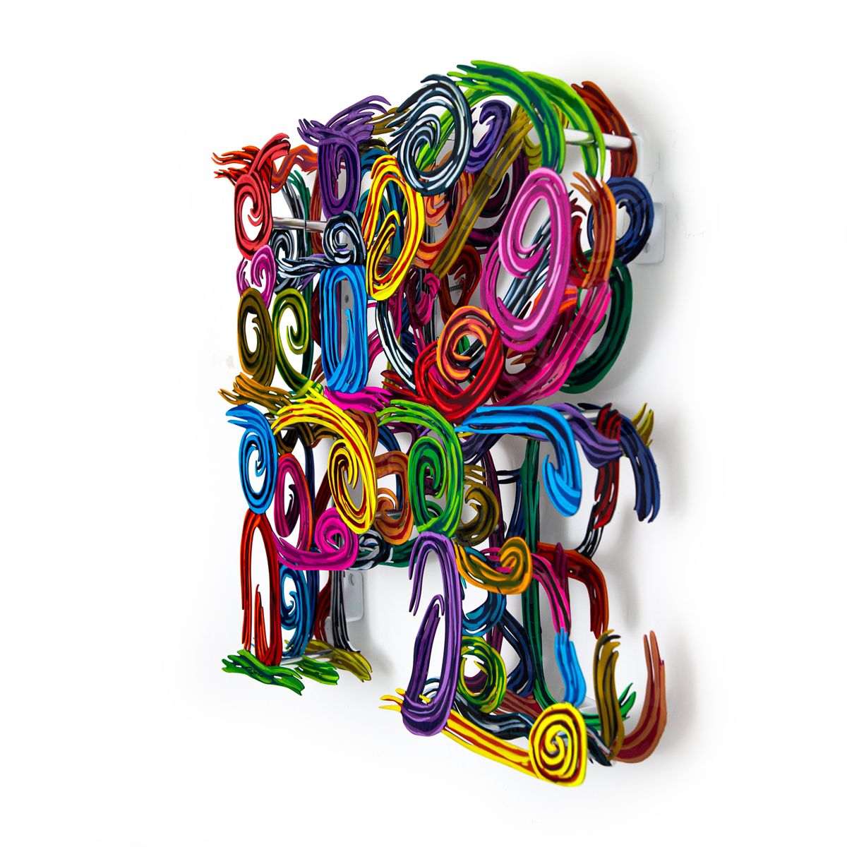 Patricia Govezensky- Original Painting on Cutout Steel "HOPE (Mini Series)"