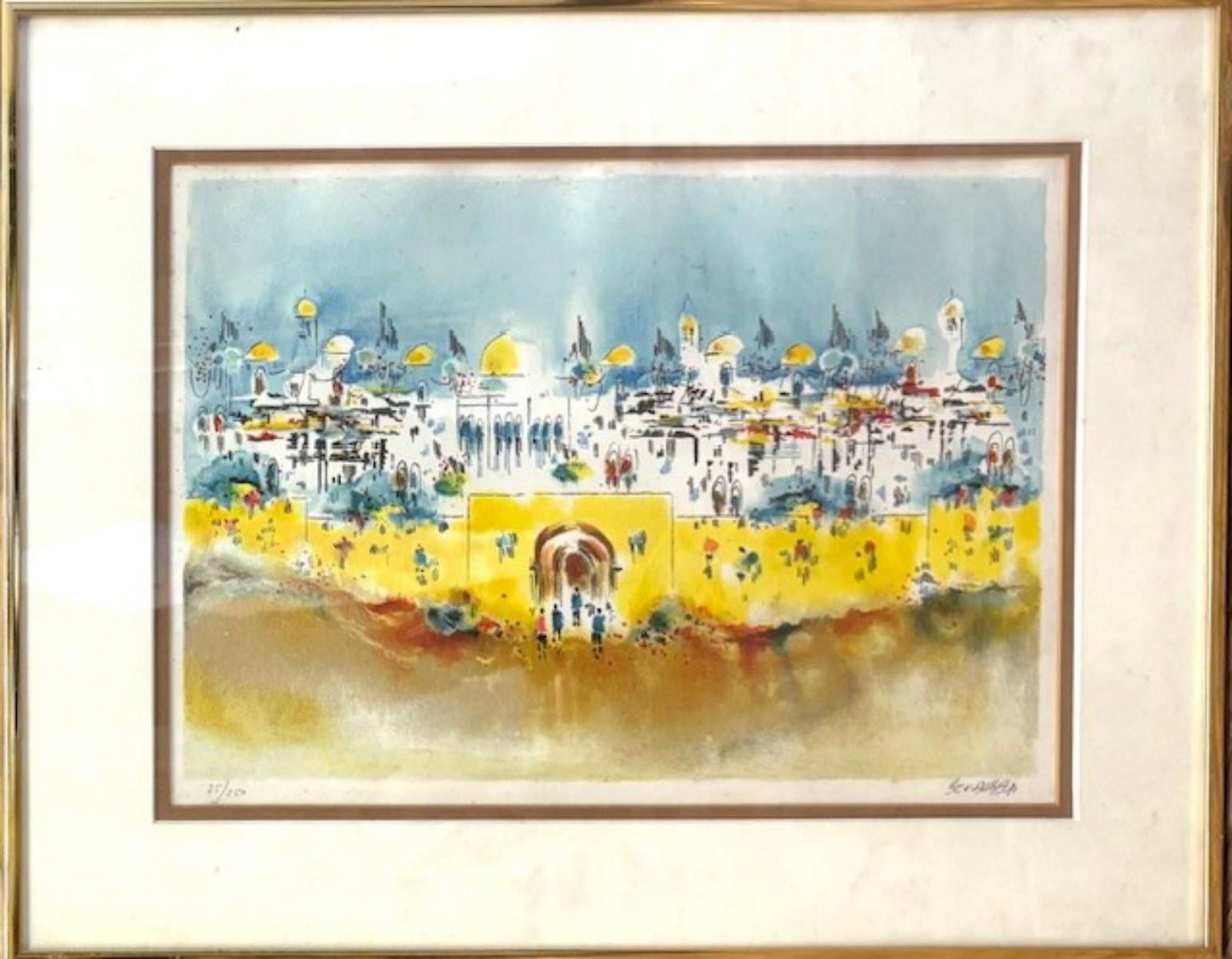 Ben Avram- Lithograph on paper