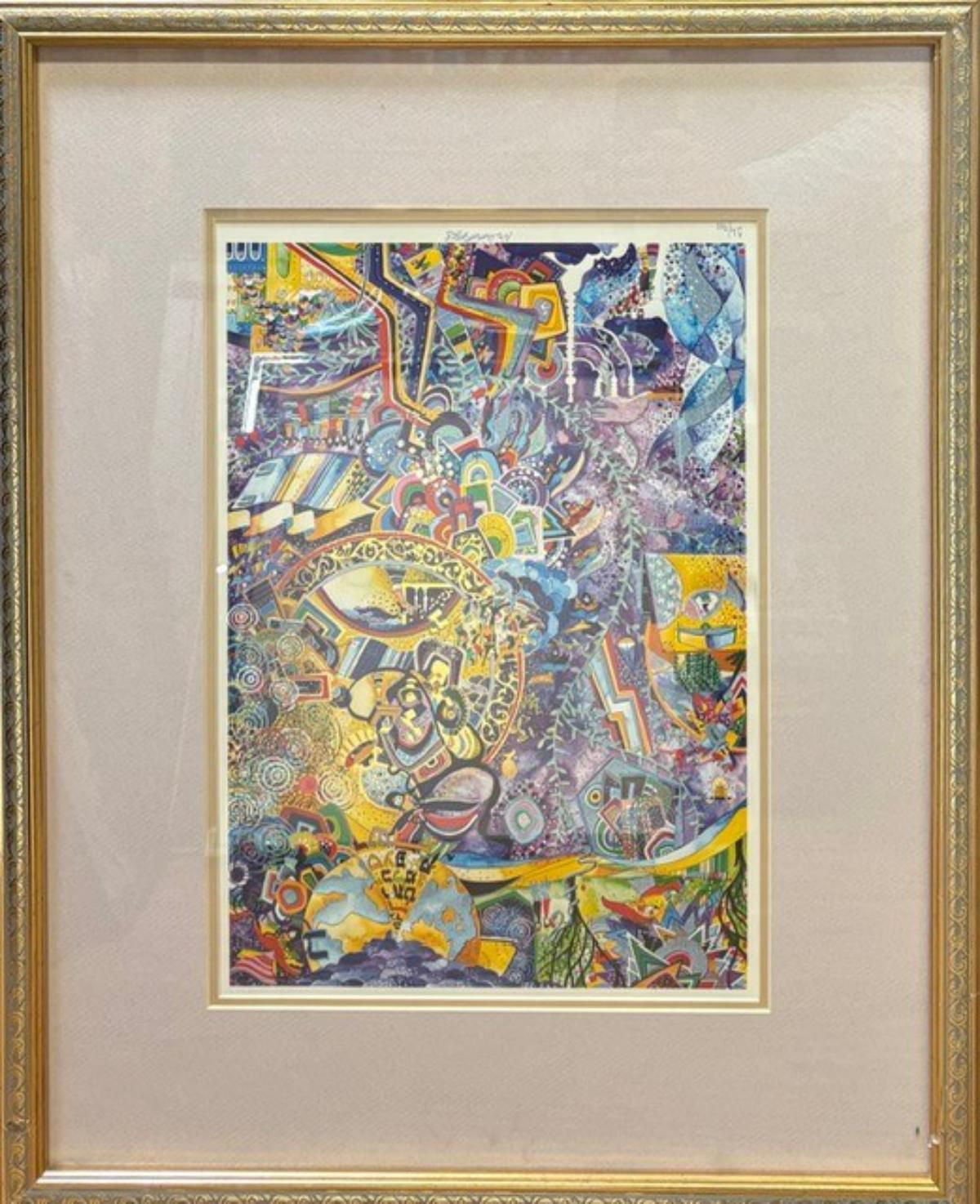 Raphael Abecassis- Lithograph on paper
