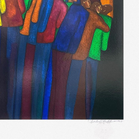 Charles Bibbs, "The Legend" Limited Edition Printer's Proof Serigraph, Numbered 1/25 and Hand Signed with Letter of Authenticity