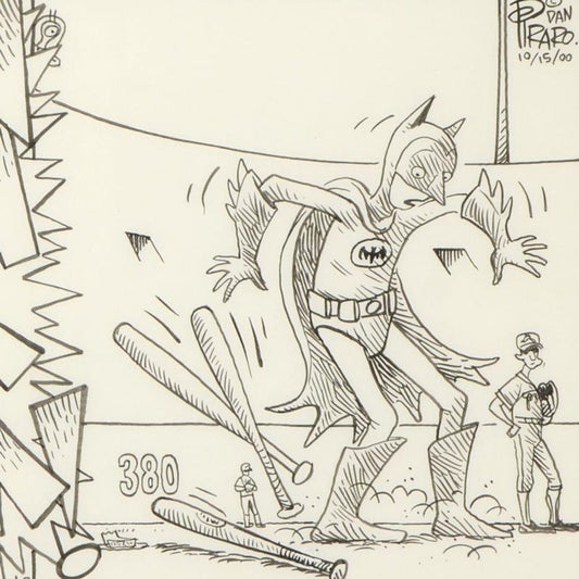 Bizarro, "The Effects of Puberty" is a Framed Original Pen & Ink Drawing by Dan Piraro, Hand Signed with Letter of Authenticity.