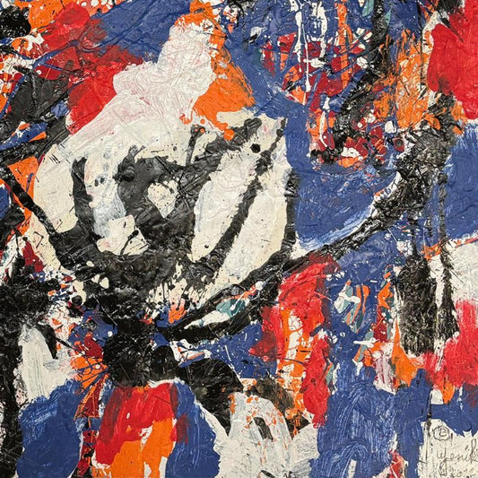 Jenik Cook, Framed Hand Signed Original Painting with Letter of Authenticity.