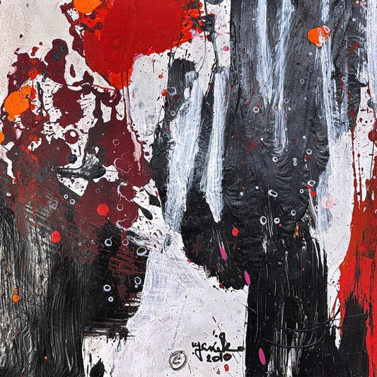 Jenik Cook, Framed Hand Signed Original Painting with Letter of Authenticity.