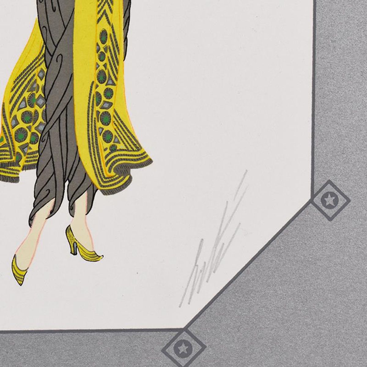 Erte (1892-1990), "Bagdad" Limited Edition Serigraph from an AP Edition, Hand Signed with Letter of Authenticity