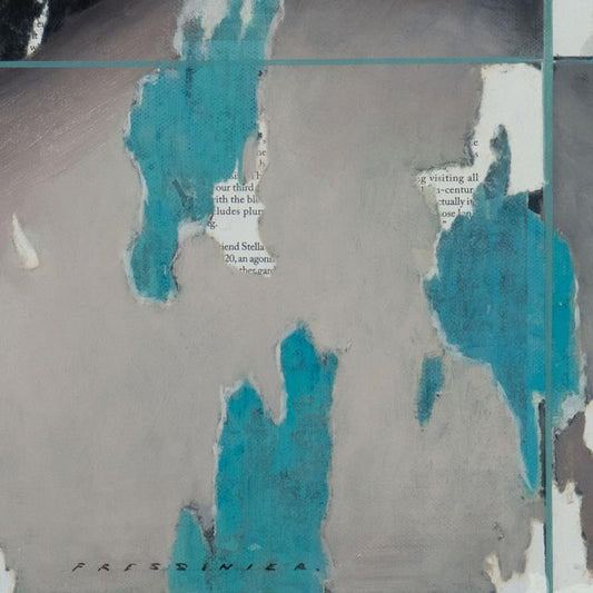 Francois Fressinier, "In Love With You" Framed Original Painting on Canvas. Hand Signed and with Certificate of Authenticity.