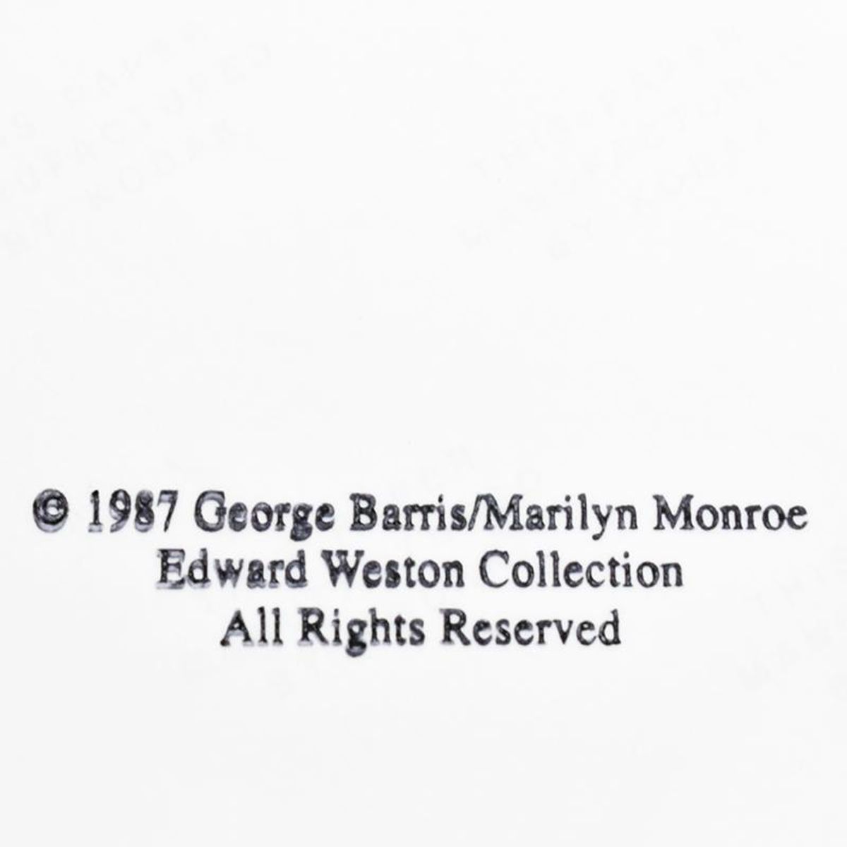 George Barris (1922-2016), "Marilyn Monroe: The Last Shoot" Photograph Printed from the Original Negative, Hand Signed with Letter of Authenticity