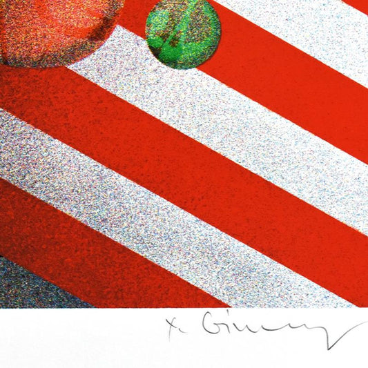 Yankel Ginzburg, "Birth of a Nation" Limited Edition Serigraph, SE Numbered 5/25 and Hand Signed with Letter of Authenticity.