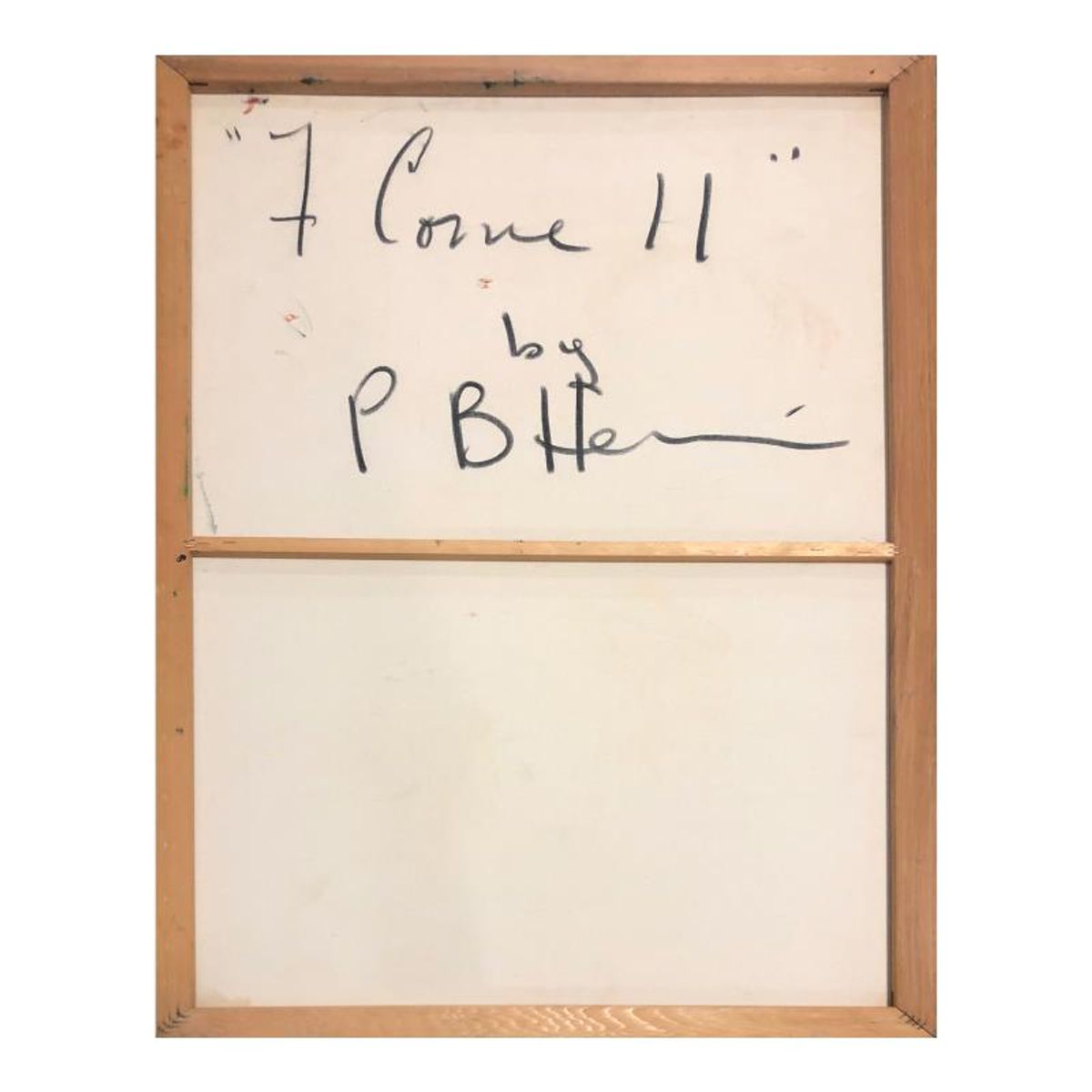 Paul Blaine Henrie (1932-1999), "7 Come 11" Hand Signed Original Painting on Canvas (48"x30") with Letter of Authenticity.