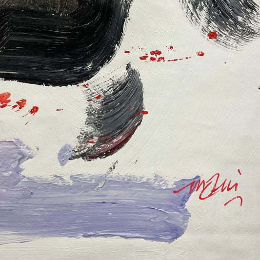 Mani, Original Acrylic Painting on Canvas, Hand Signed with Letter of Authenticity