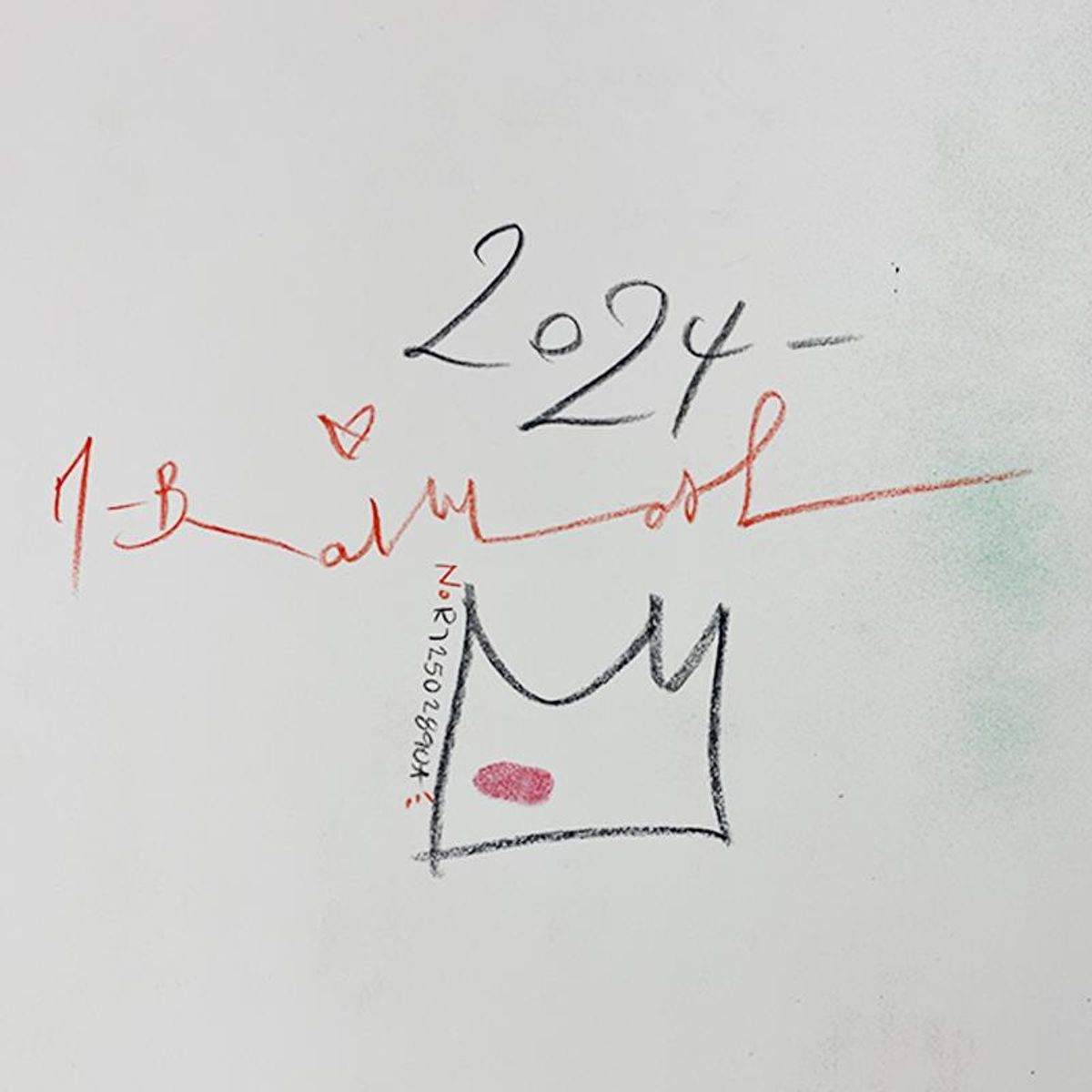 Mr Brainwash, "Not Guilty, 2024" Framed Mixed Media Original, Hand Signed with Certificate of Authenticity.