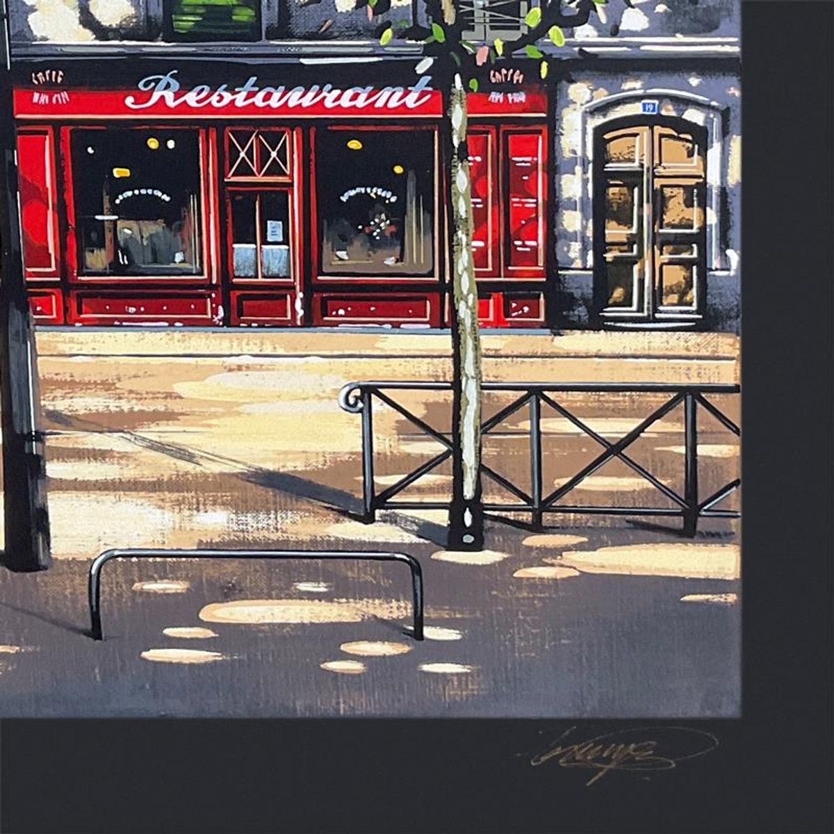 Thomas Pradzynski (1951-2007), "Boulevard Jean Verneil" Limited Edition Serigraph, Numbered 9/150 and Hand Signed with Letter of Authenticity