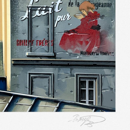 Thomas Pradzynski (1951-2007), "Les Toits de Pans" Limited Edition Serigraph, Numbered 150/200 and Hand Signed with Letter of Authenticity