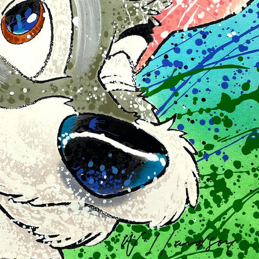 David Willardson, "Hair of the Dog" Framed Limited Edition Disney Serigraph, Numbered 5/495 and Hand Signed with Letter of Authenticity.