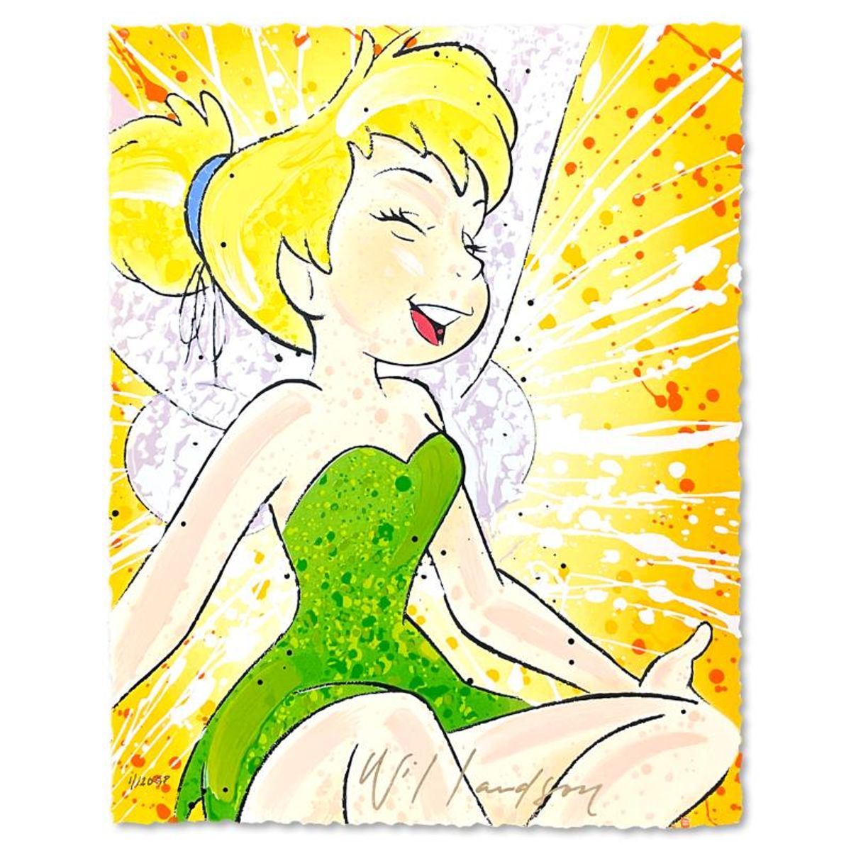 #1 of edition - David Willardson, "Keeping It Light" Limited Edition Serigraph, GP Numbered 1/120 and Hand Signed with LOA.