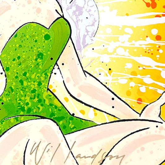 #1 of edition - David Willardson, "Keeping It Light" Limited Edition Serigraph, GP Numbered 1/120 and Hand Signed with LOA.