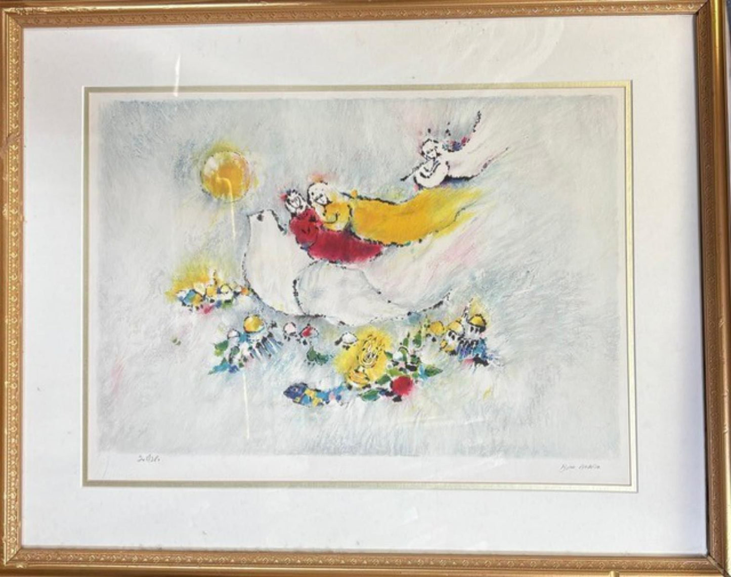 Ben Avaram- Lithograph on paper