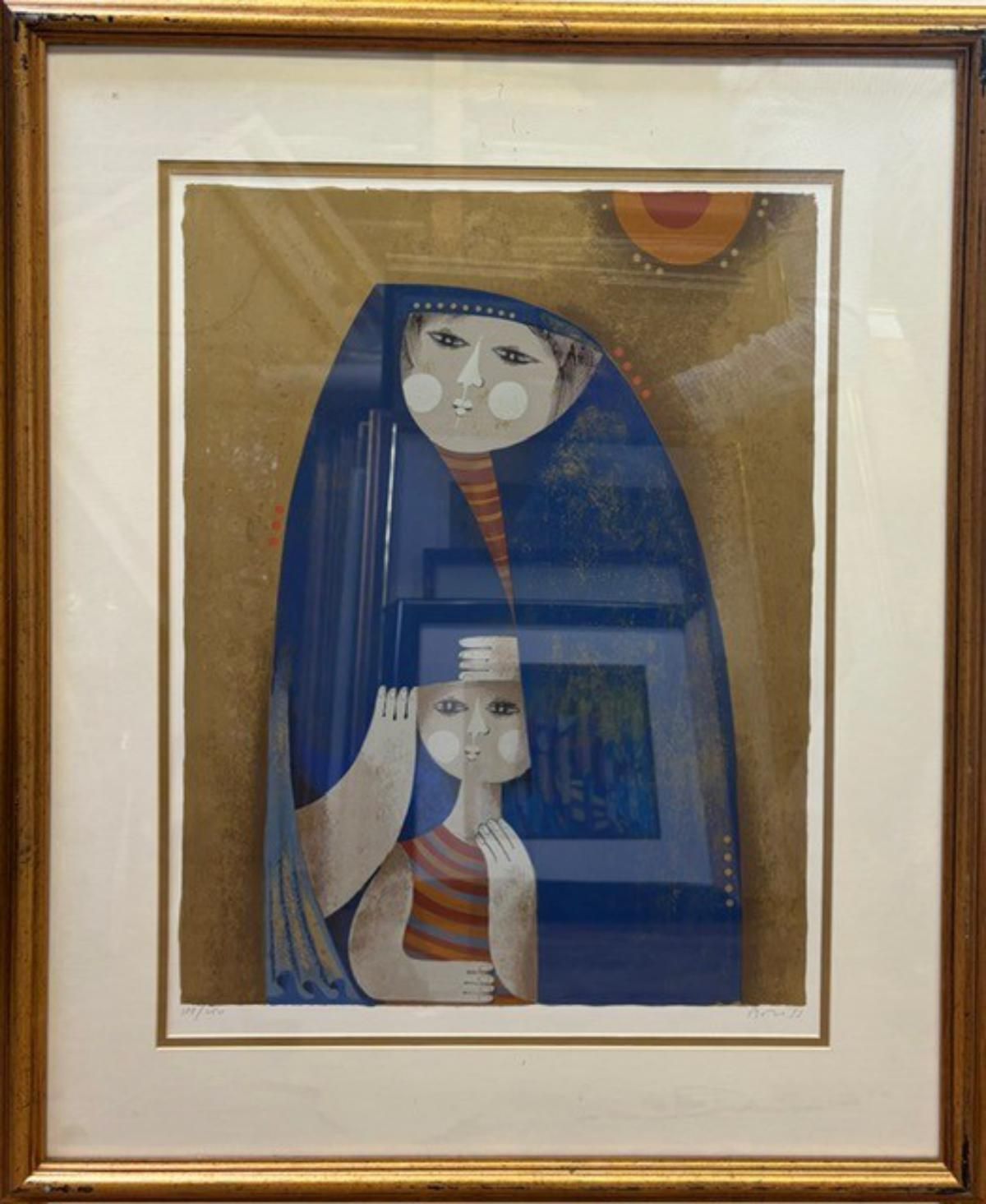 Sammy Briss- Serigraph on paper