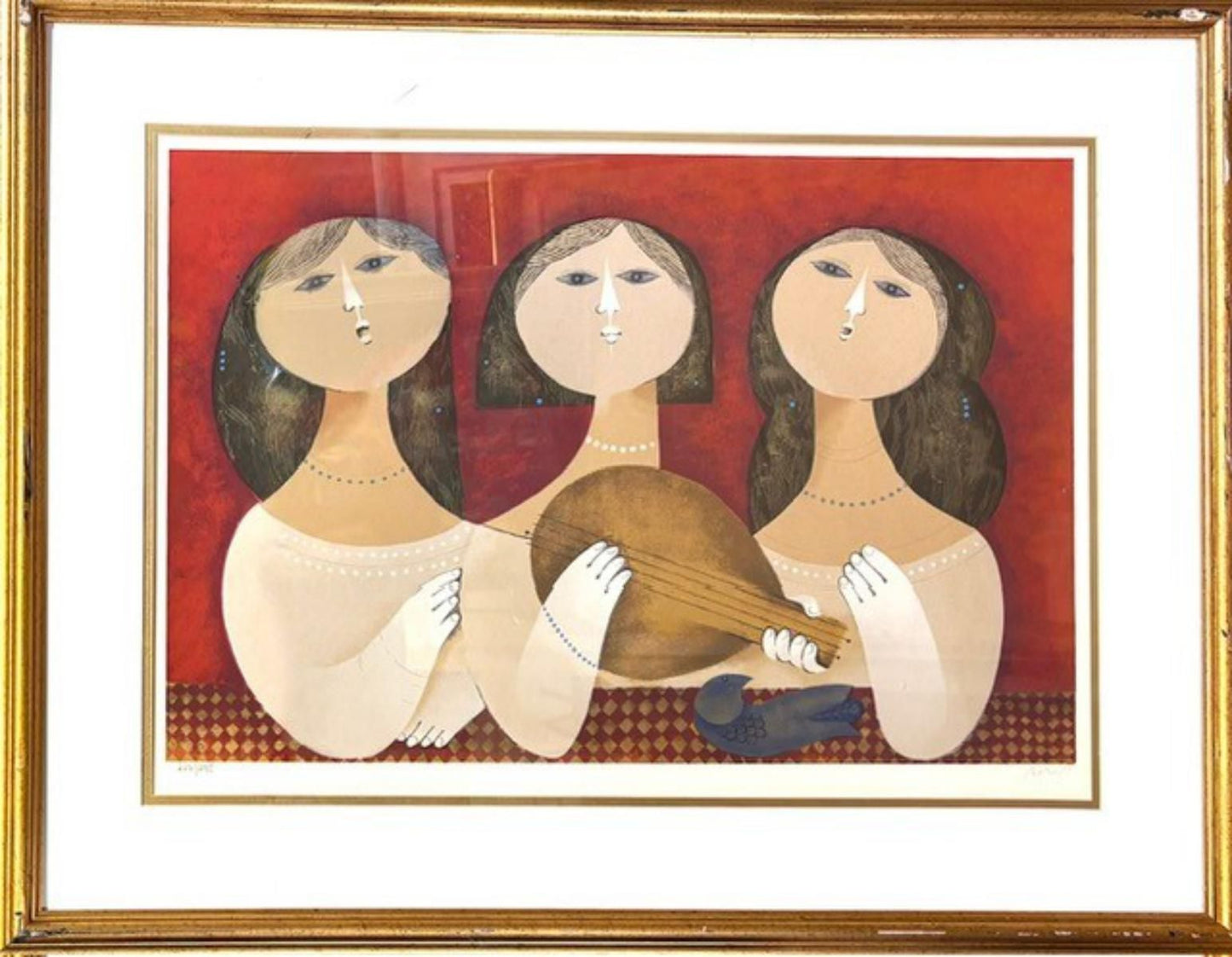 Sammy Briss- Serigraph on paper