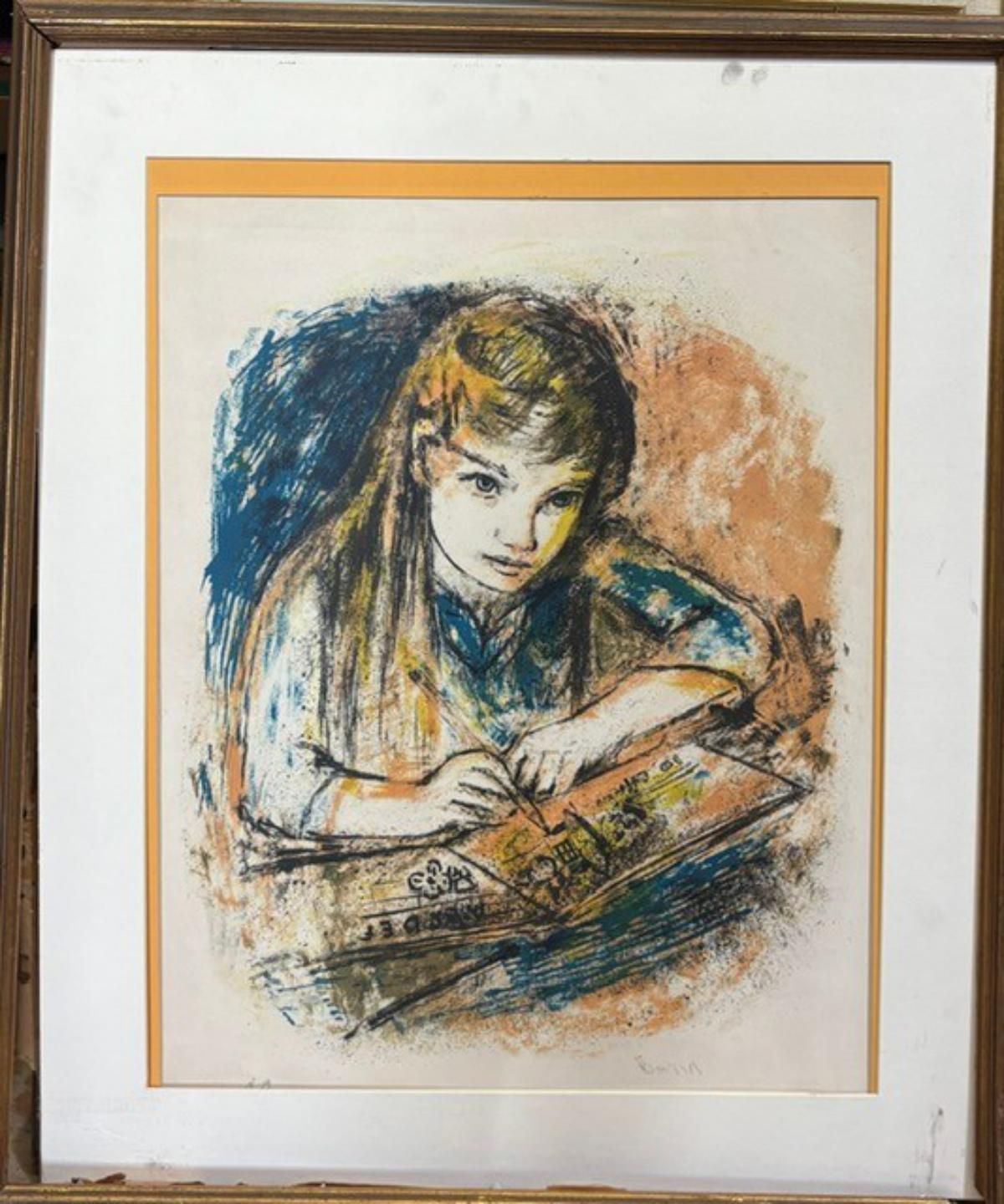 Batia- Lithograph