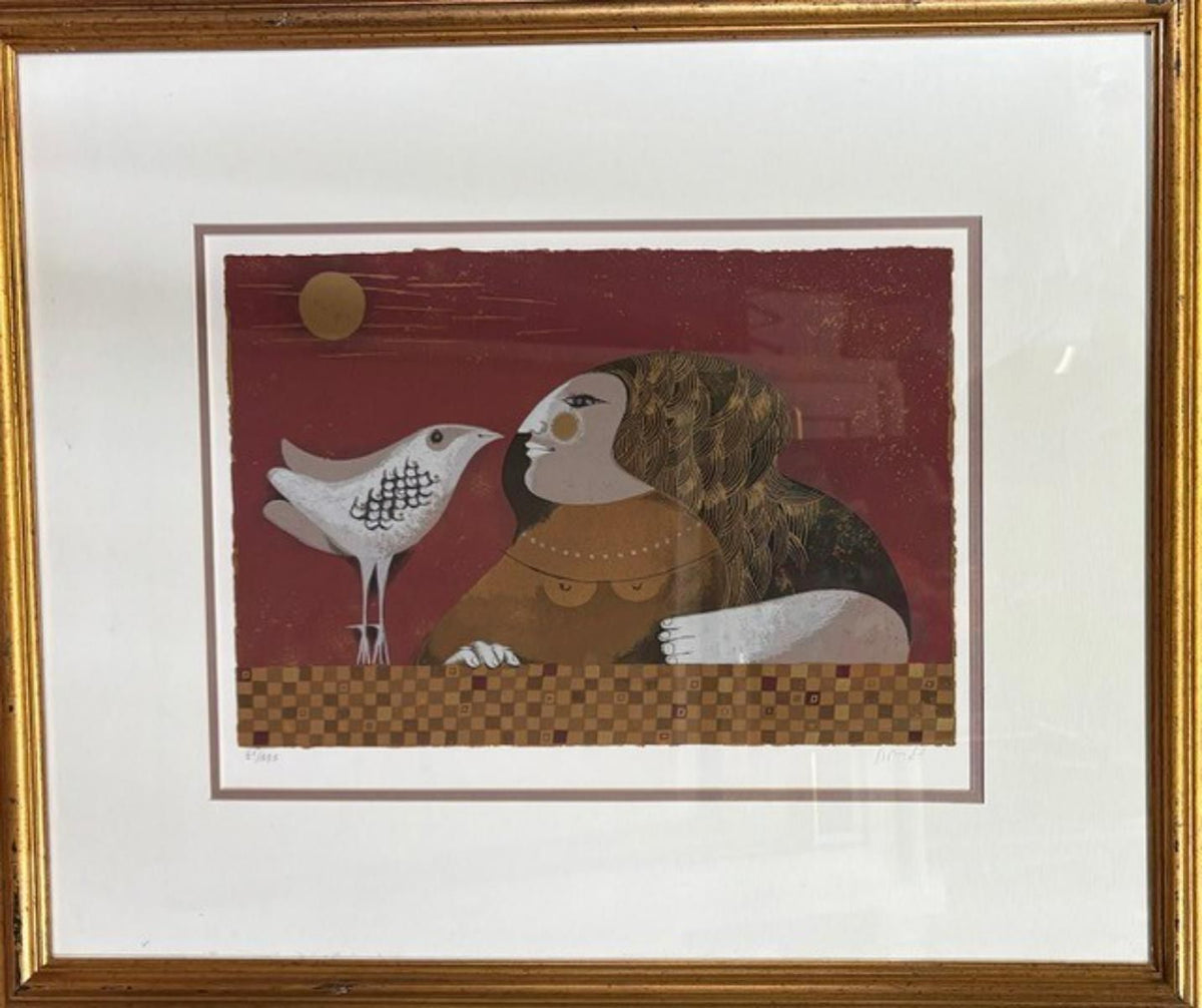 Sammy Briss- Serigraph on paper
