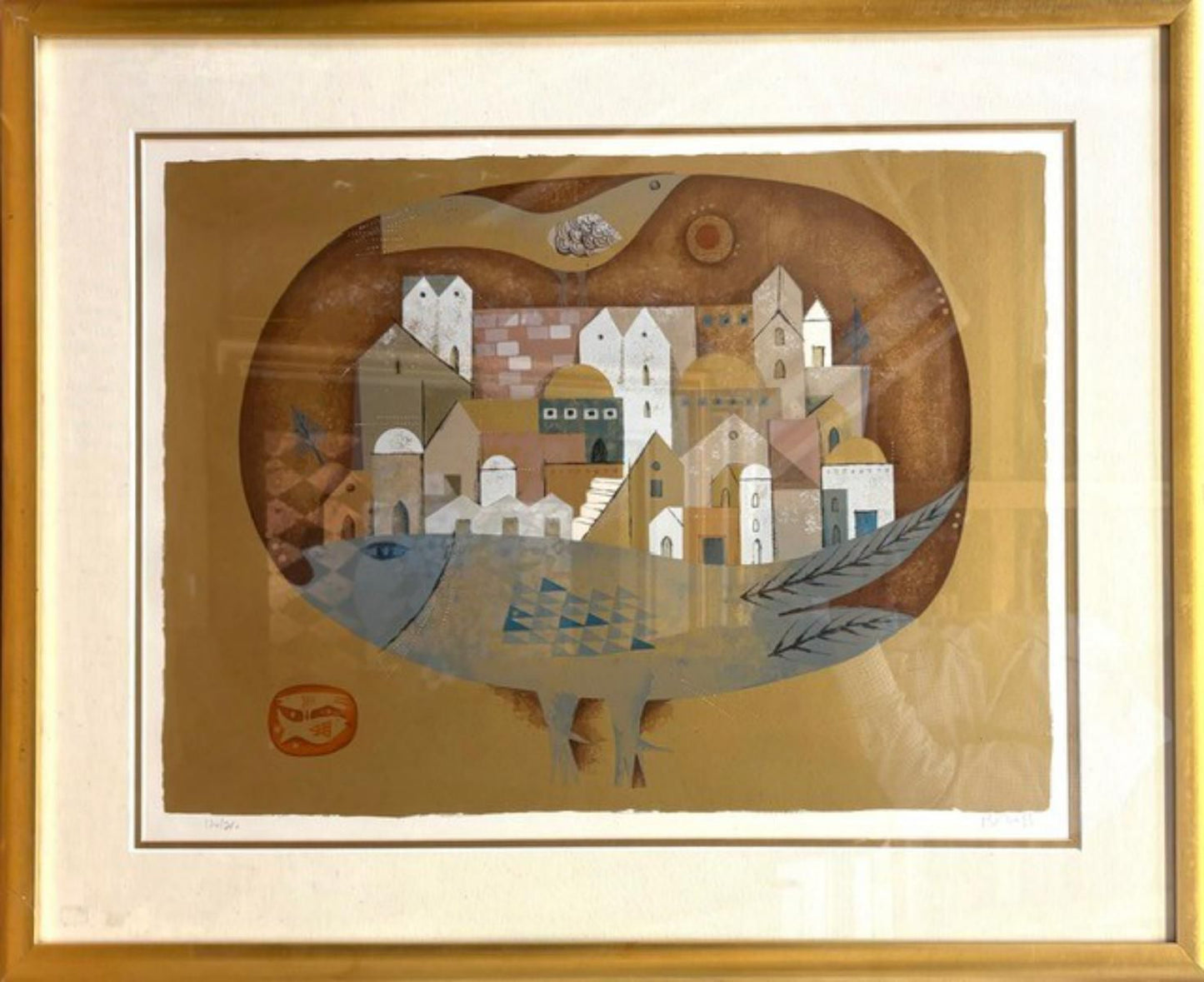 Sammy Briss- Serigraph on paper
