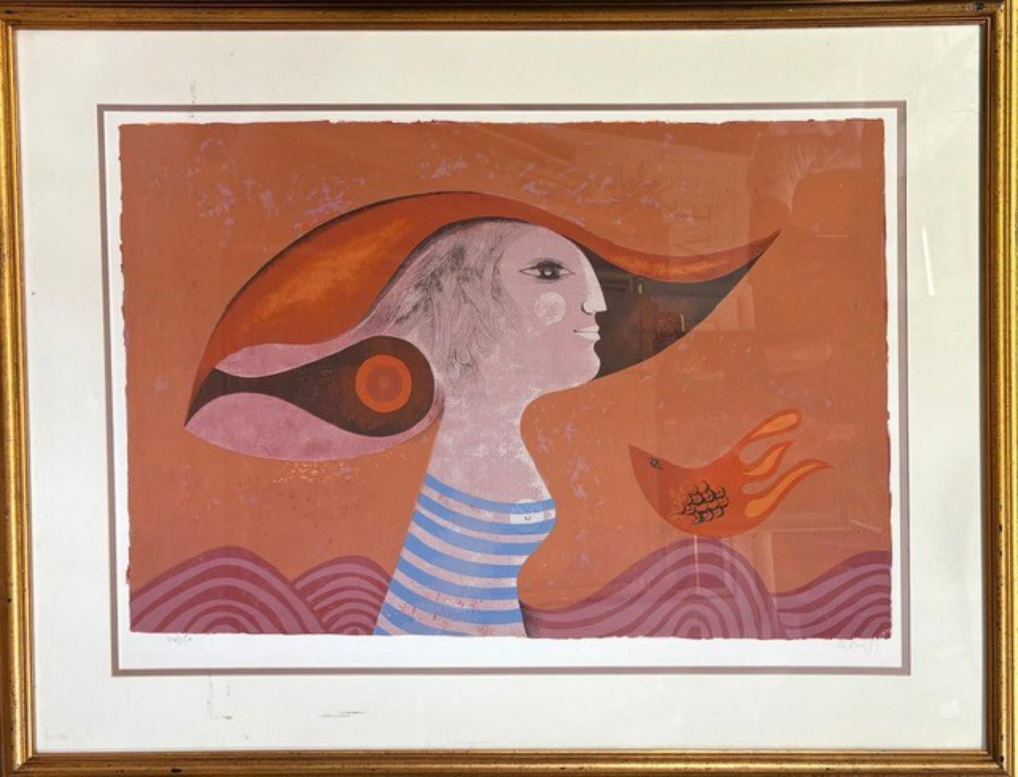 Sammy Briss- Serigraph on paper