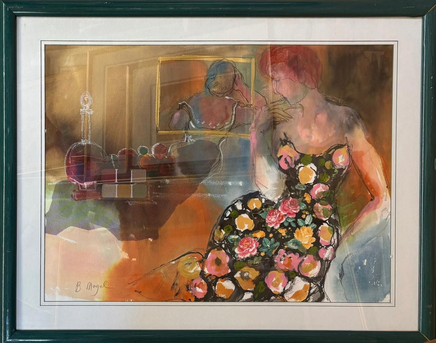 BatÃa Magal- Original watercolor on paper