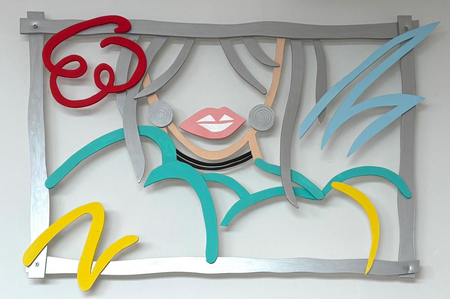 Glettner Steinberg- Original one of a kind hand made wall sculpture