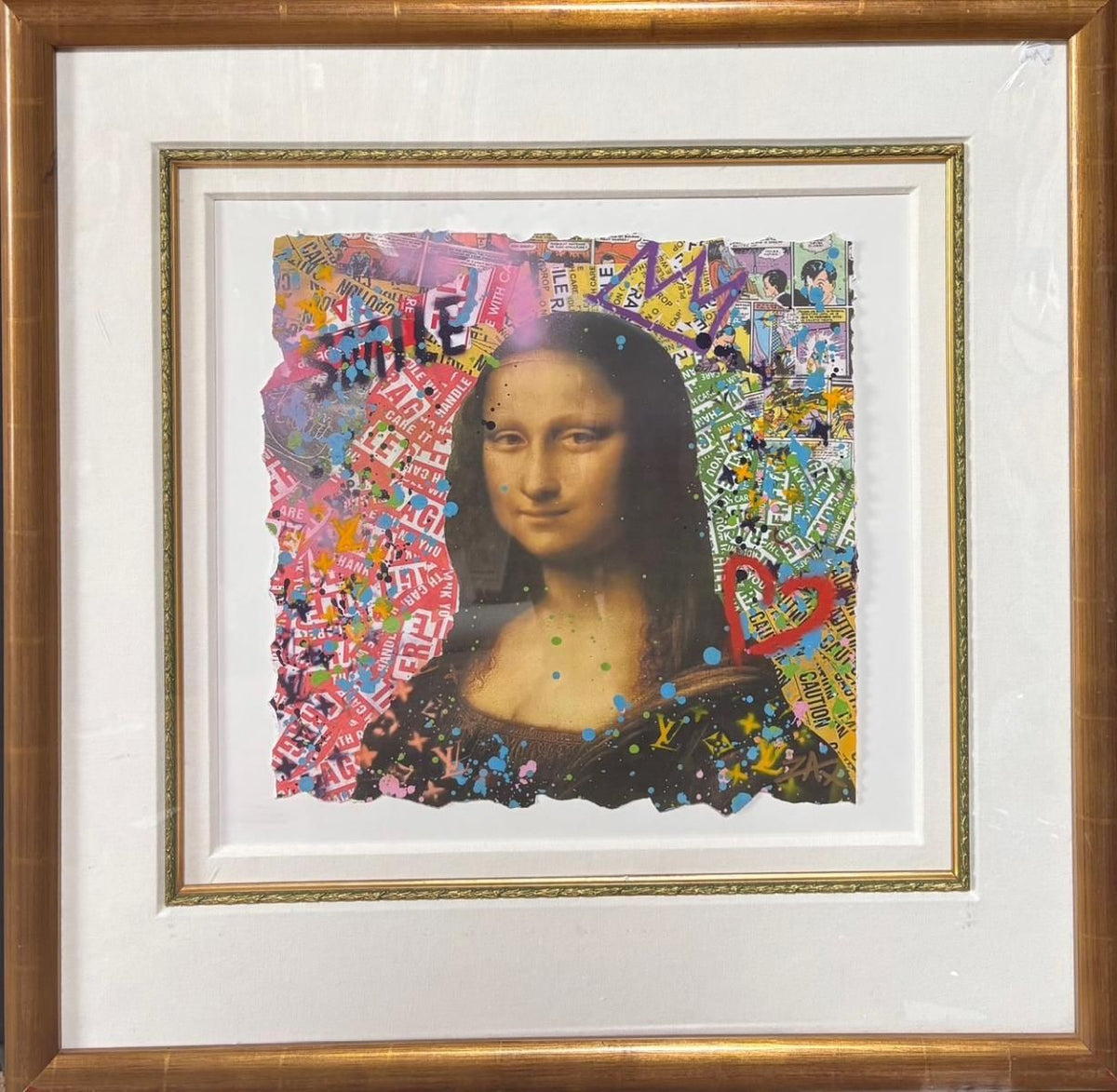 E.M. Zax- Mixed media on paper