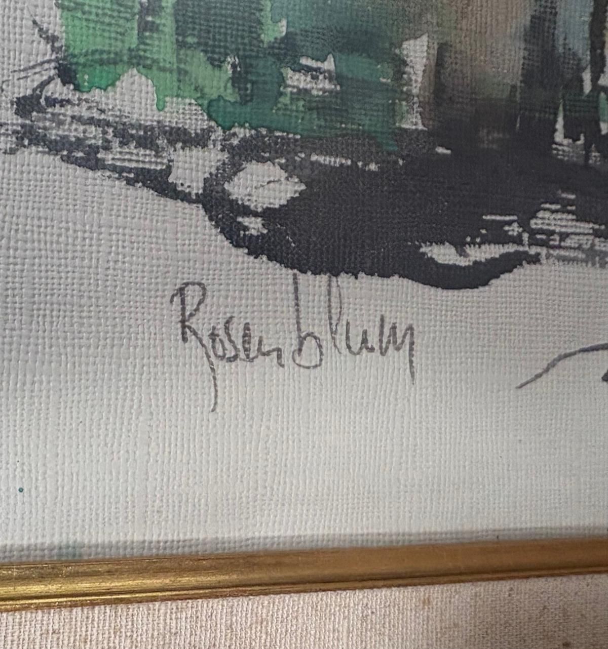 Rosenblum- Print on paper