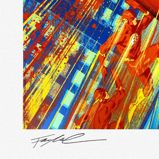 DC Comics & Francis Manapul, "The Flash #750" Limited Edition, PP Numbered 3/4 and Signed with Letter of Authenticity.
