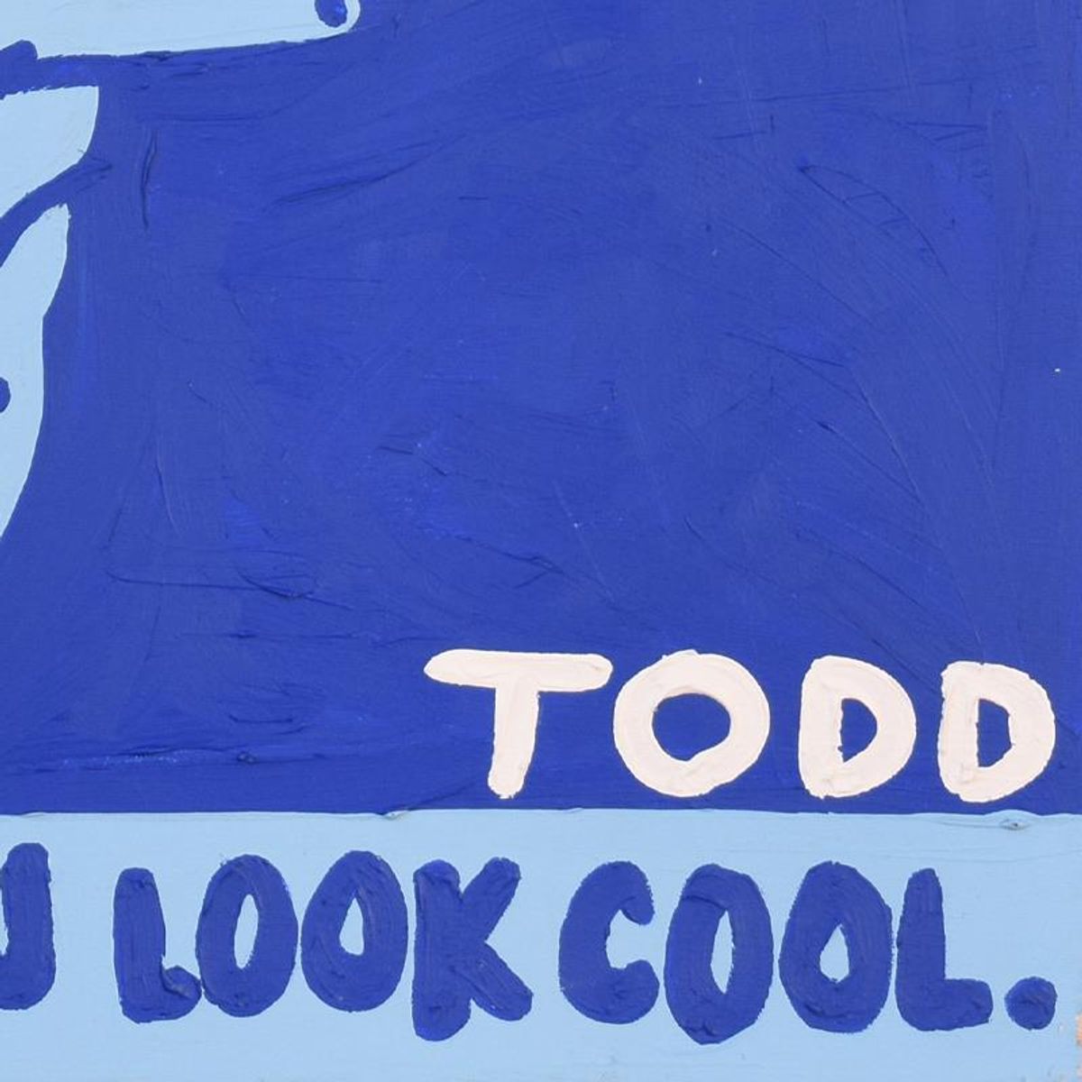 Todd Goldman, "Smoking Kills" Original Acrylic Painting on Gallery Wrapped Canvas (30" x 30"), Hand Signed with Letter of Authenticity.