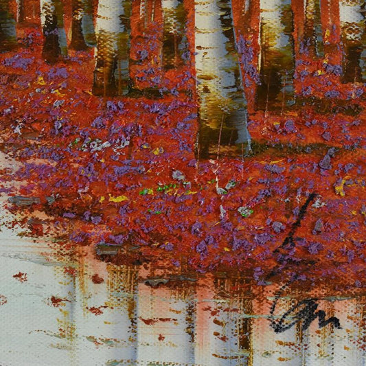 Inam, Original Oil Painting on Canvas (30" x 30"), Hand Signed with Letter of Authenticity.