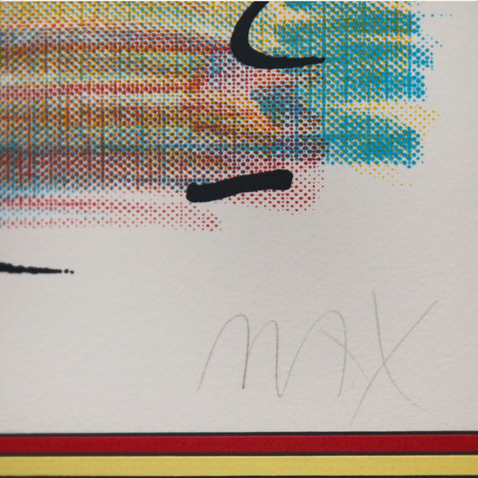 Peter Max- Lithograph "Sunset Profile"