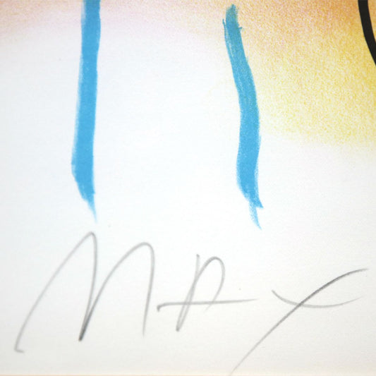 Peter Max- Lithograph "Lady with Feathers"