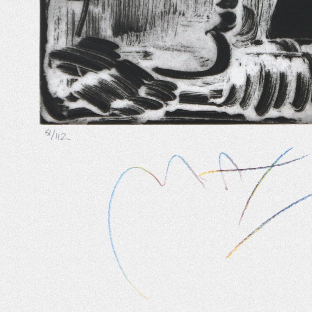 Peter Max- Etching "Untitled"