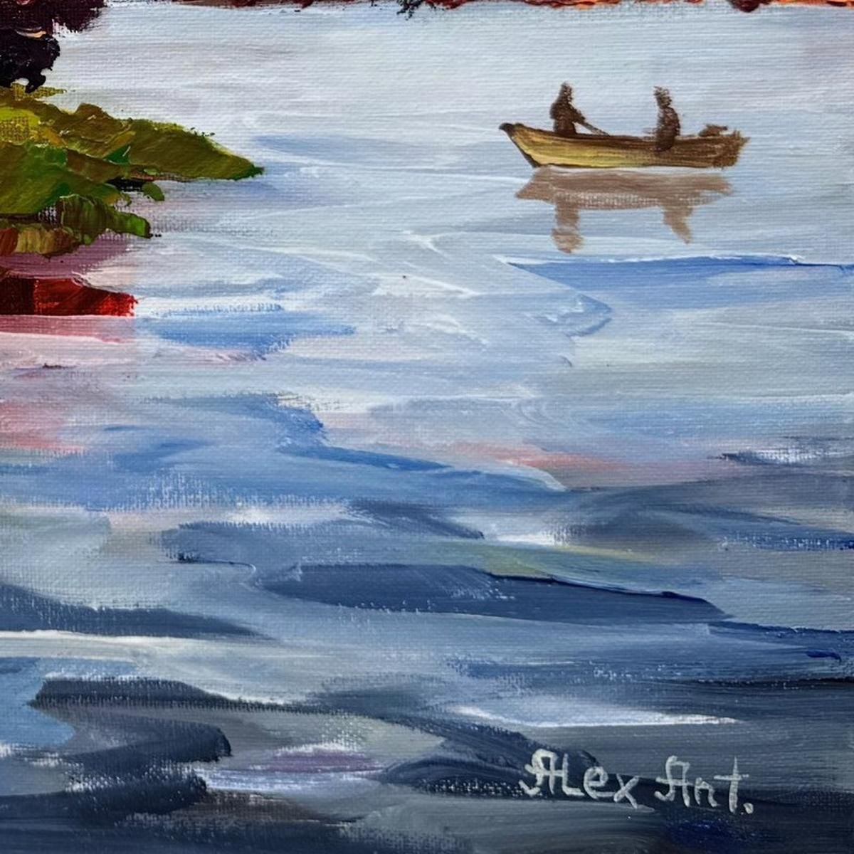 Alexander Antanenka, "Moments Of Joy" Hand Signed Original Painting on Canvas with Letter of Authenticity.