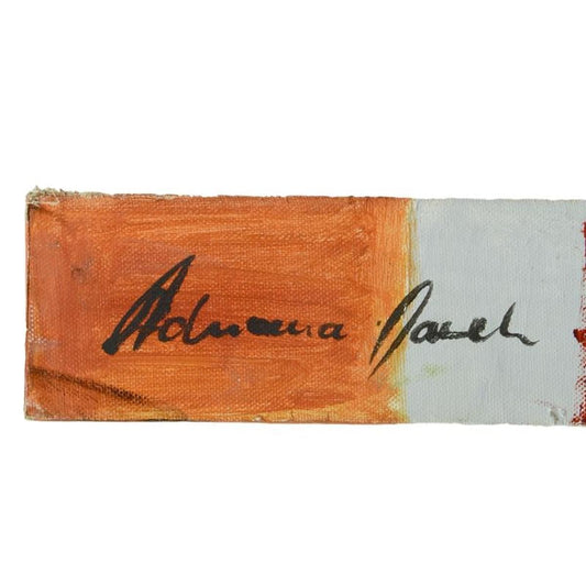 Adriana Naveh, Original Acrylic Painting on Wood Box, Hand Signed with Letter of Authenticity
