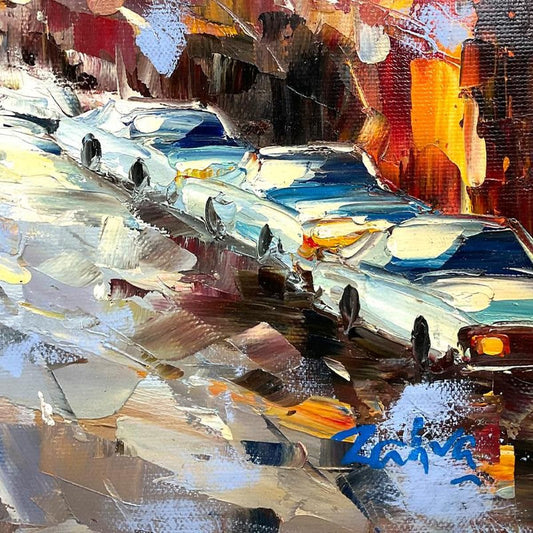 Zahra, Original Acrylic Painting on Canvas, Hand Signed with Letter of Authenticity