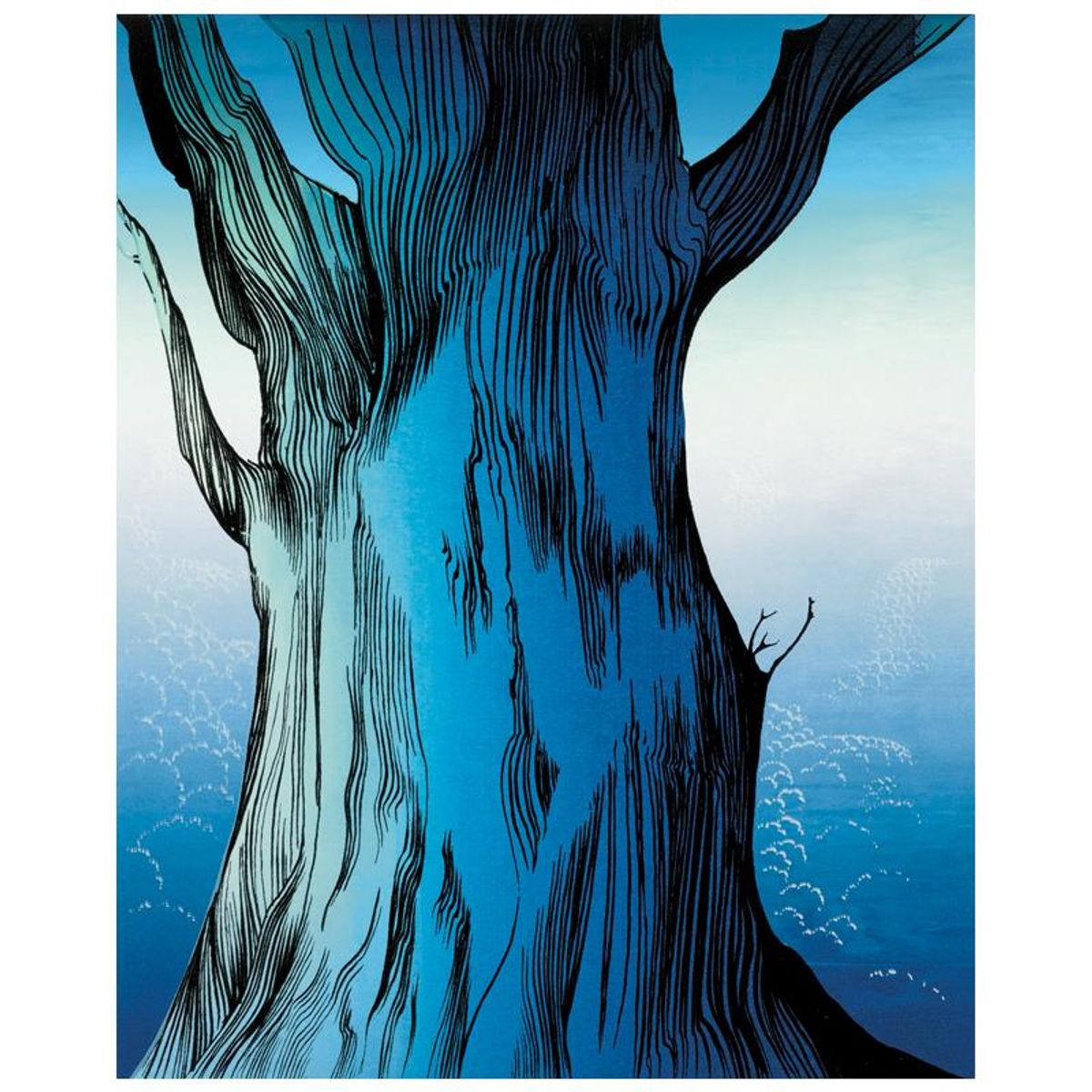 Eyvind Earle (1916-2000), "Eucalyptus" Limited Edition Serigraph. Hand Signed and Certificate of Authenticity.