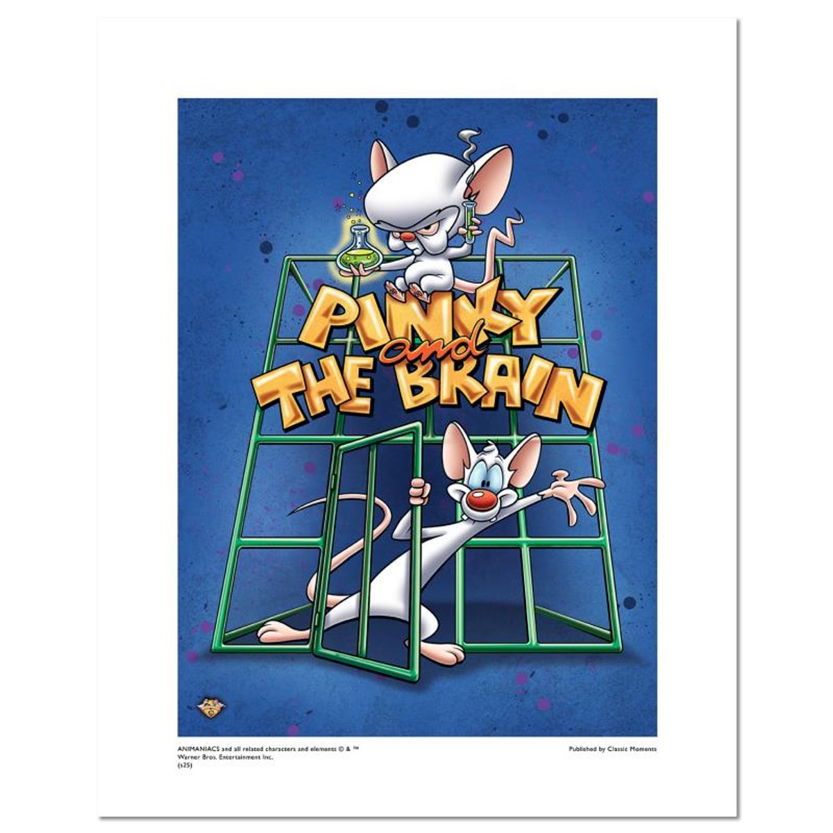 Pinky and the Brain Numbered Limited Edition with Certificate of Authenticity.