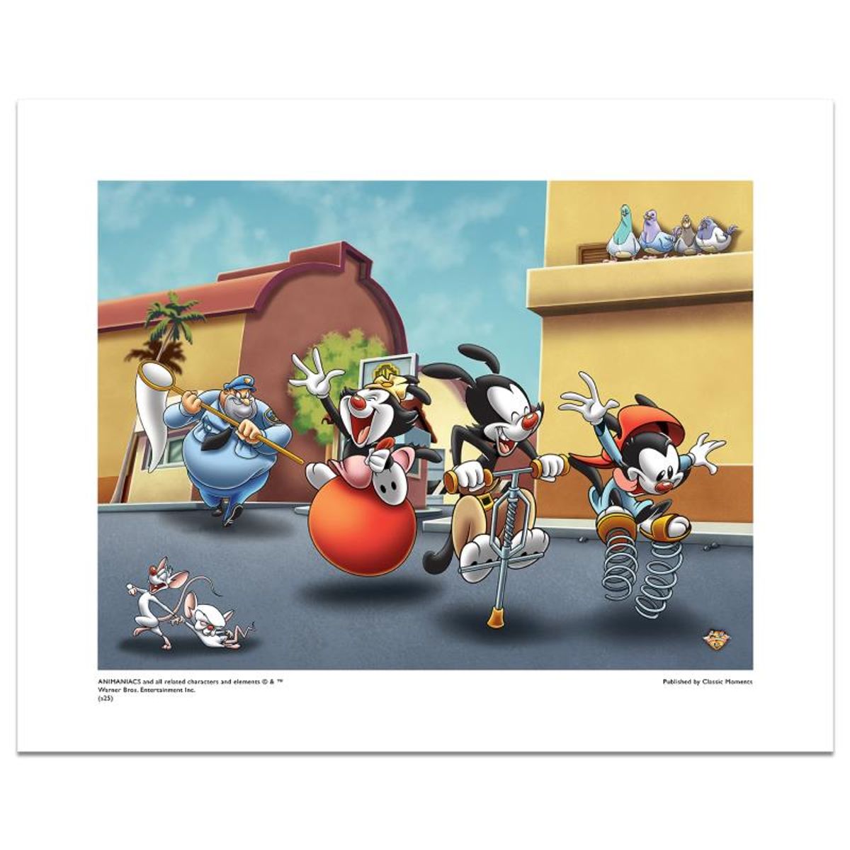 Animaniacs Numbered Limited Edition with Certificate of Authenticity.